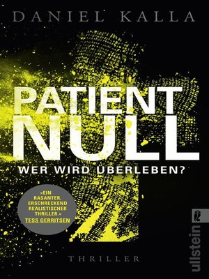cover image of Patient Null--Wer wird überleben?